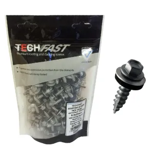 100 x Tech Slash Point Screws, Sheet to Timber 6.3 x 25mm