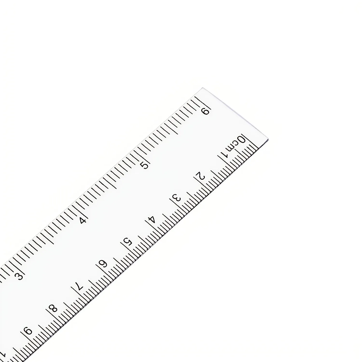 2 Flexible Plastic Rulers with Inches  Metric Measurements