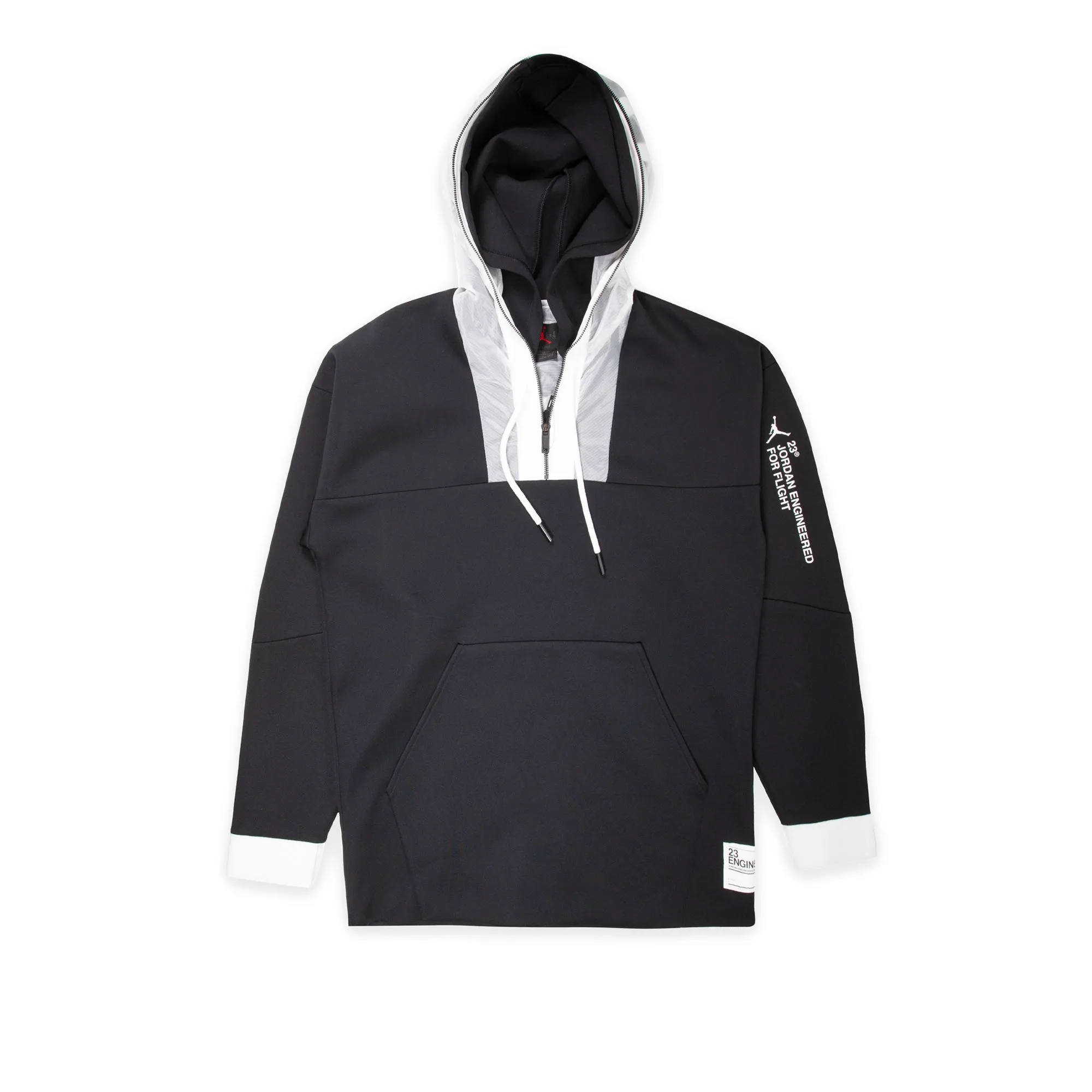 Air Jordan Mens 23 Engineered 1/2-Zip Hoodie