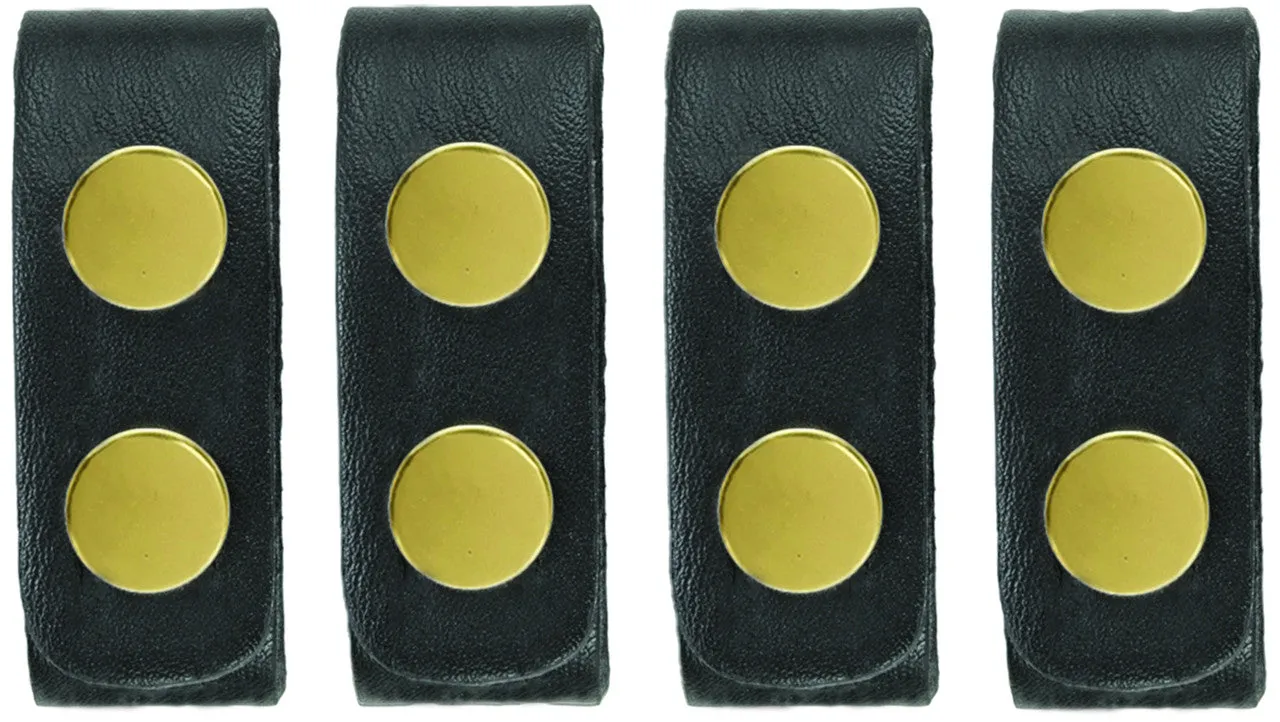 Airtek Standard Belt Keepers - 4-Pack (15/16") | Brass