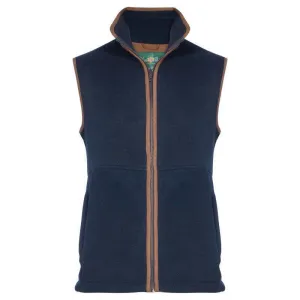 Alan Paine Aylsham Gents Fleece Waistcoat - Dark Navy