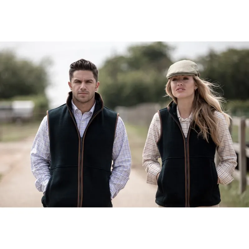 Alan Paine Aylsham Gents Fleece Waistcoat - Dark Navy