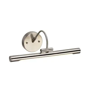 Alton 1 Light Small LED Picture Light - Brushed Nickel