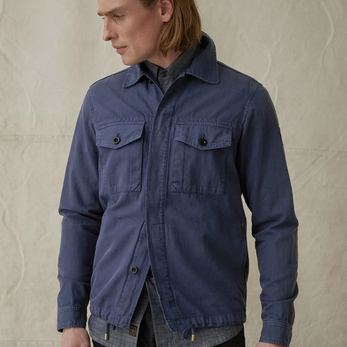 Belstaff - Recon Twill Overshirt in Deep Indigo