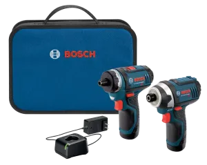 BOSCH 12V MAX 2-Tool Combo Kit w/ 2-Speed Pocket Driver & Impact Driver