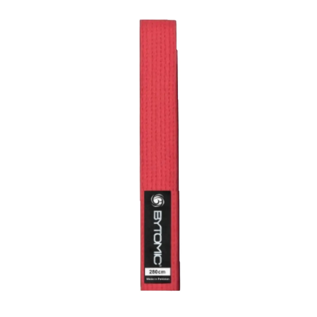 Bytomic Solid Colour Martial Arts Belt Red