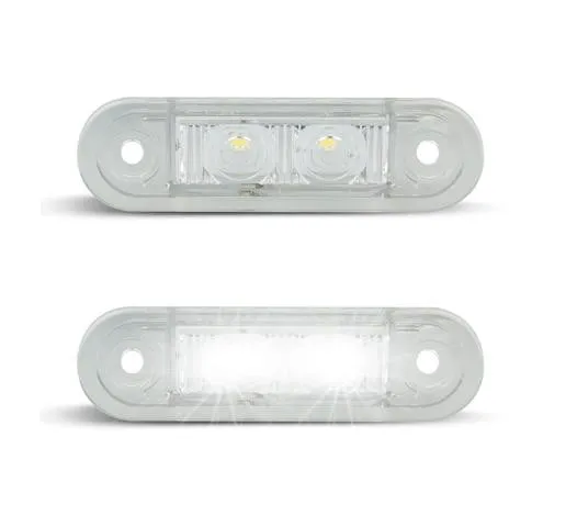 Compact LED FRONT (Kelsa) Marker Light (White)