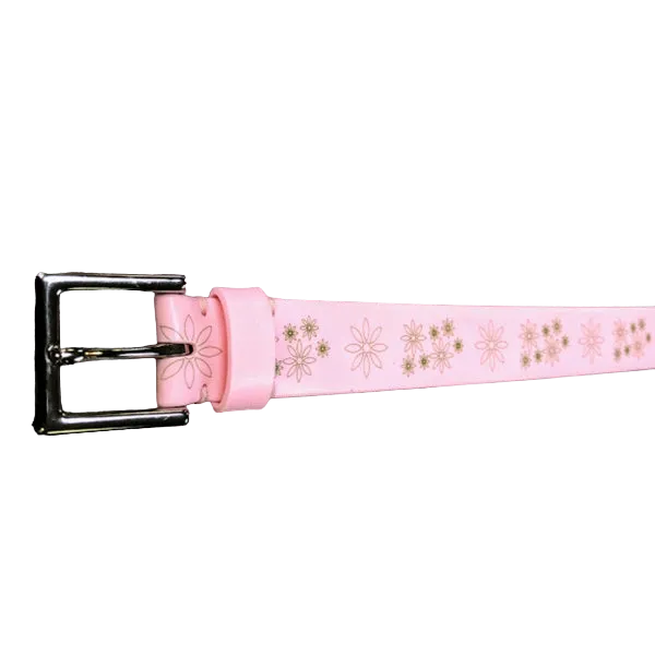 Gem Dandy Women's John Deere Pink Silicone Belt