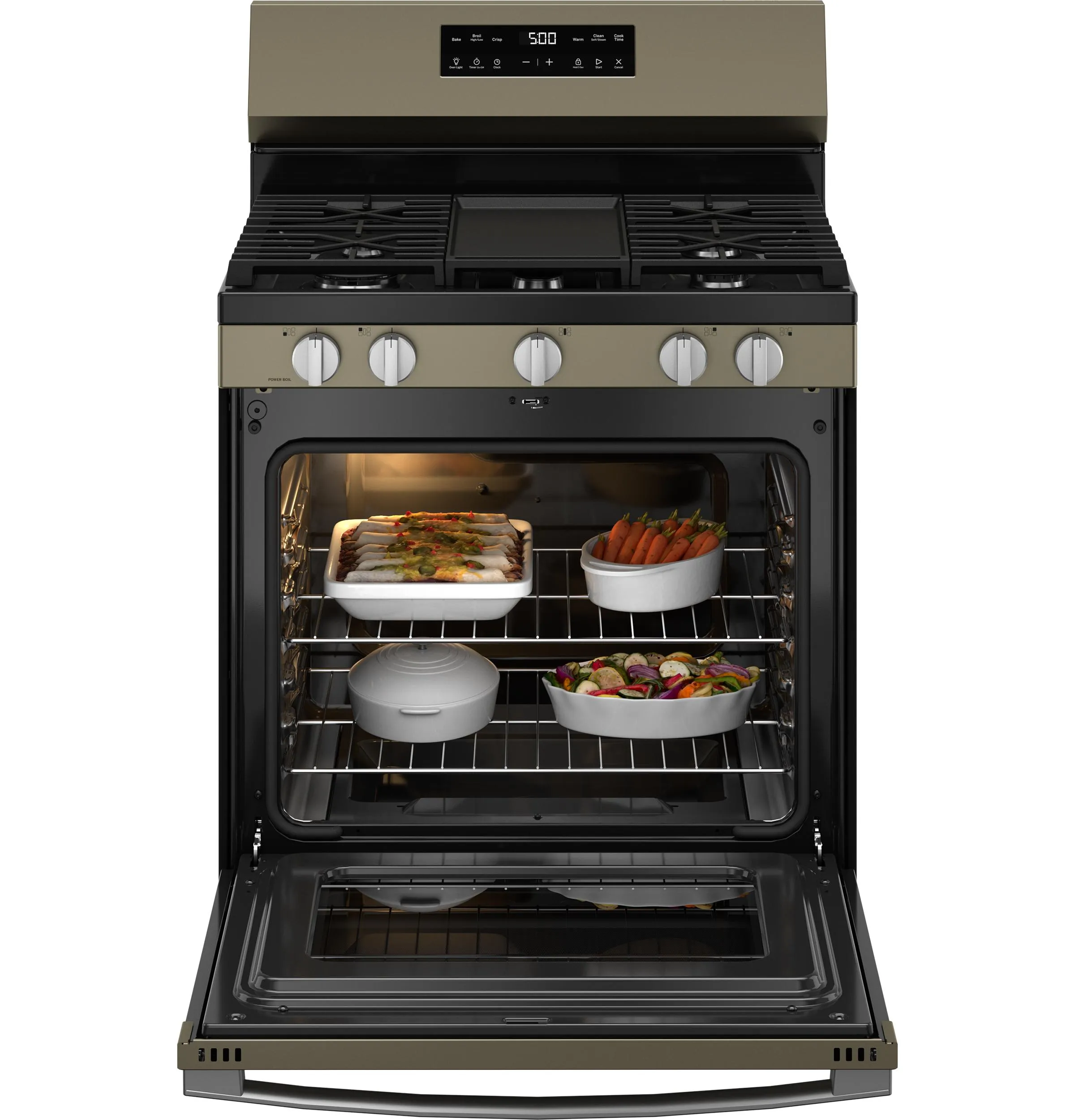 GGF500PVES GE® 30" Free-Standing Gas Range with Crisp Mode