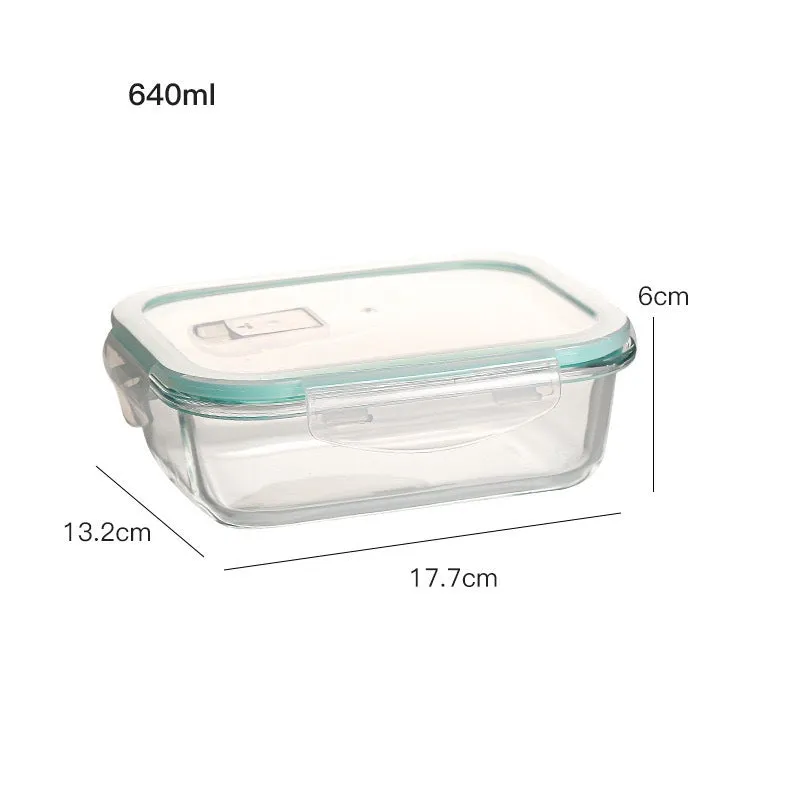 Glass Lunch Box Microwave Lunch Box Separation Type