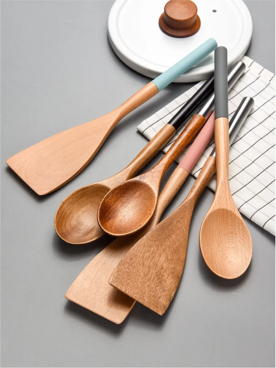 Household beech spatula wood spatula