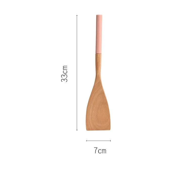 Household beech spatula wood spatula