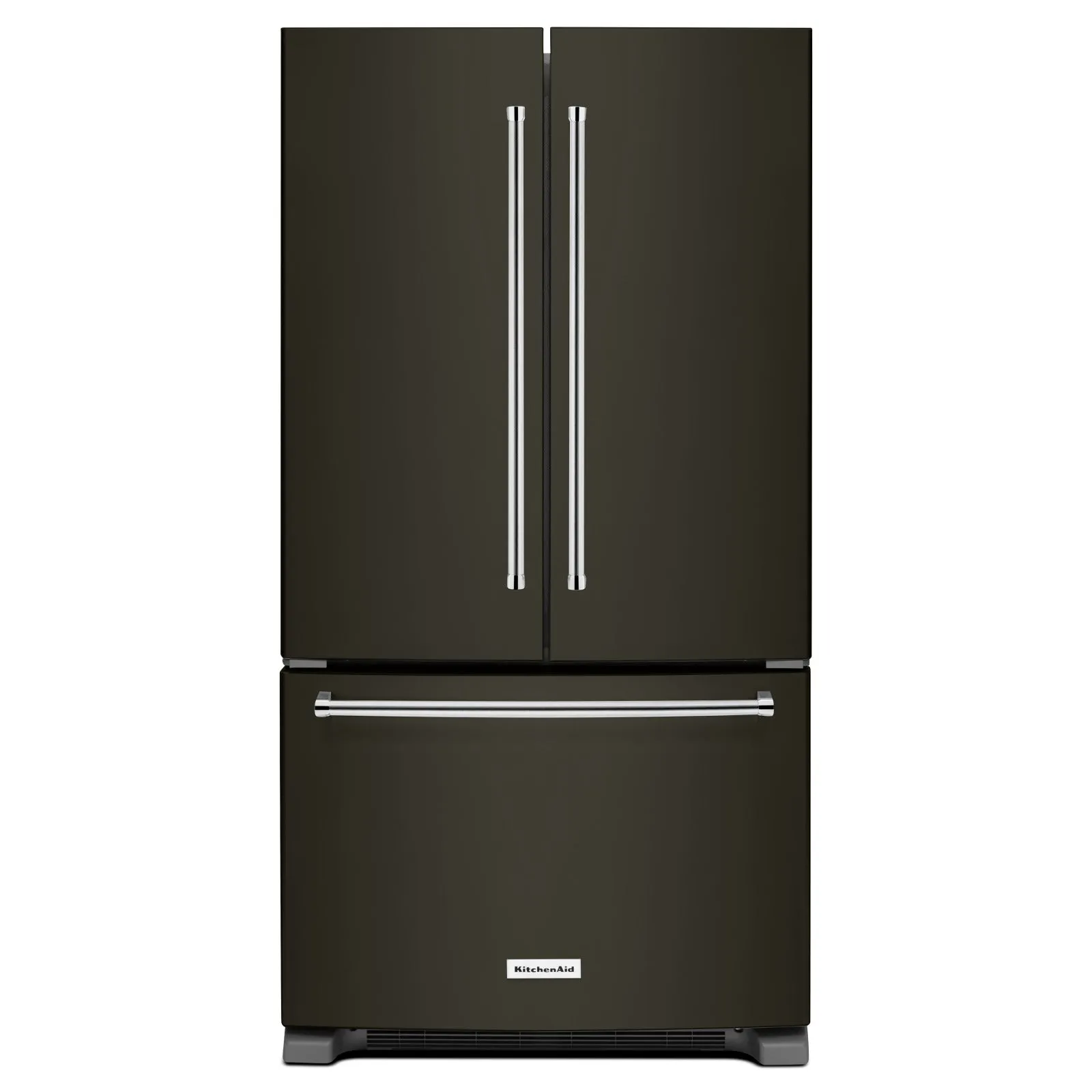 KitchenAid 25 Cu. Ft. 36-Width Standard Depth French Door Refrigerator with Interior Dispense