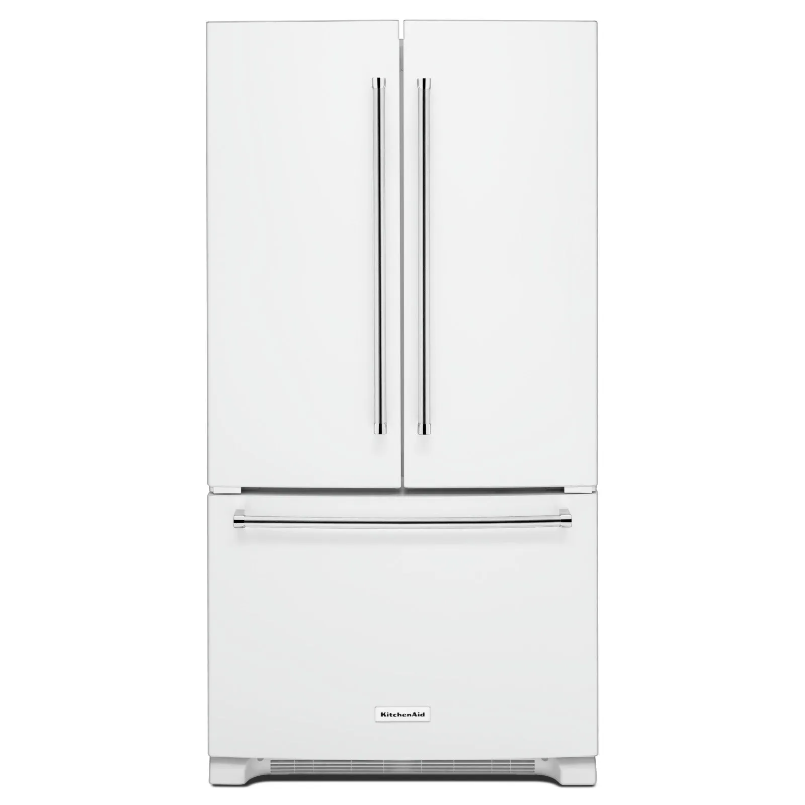 KitchenAid 25 cu.ft. 36-Width Standard Depth French Door Refrigerator with Interior Dispense