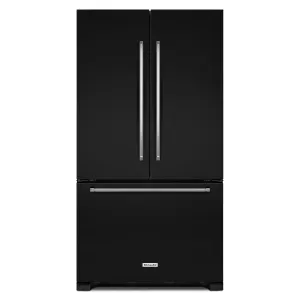 KitchenAid 25 cu.ft. 36-Width Standard Depth French Door Refrigerator with Interior Dispense