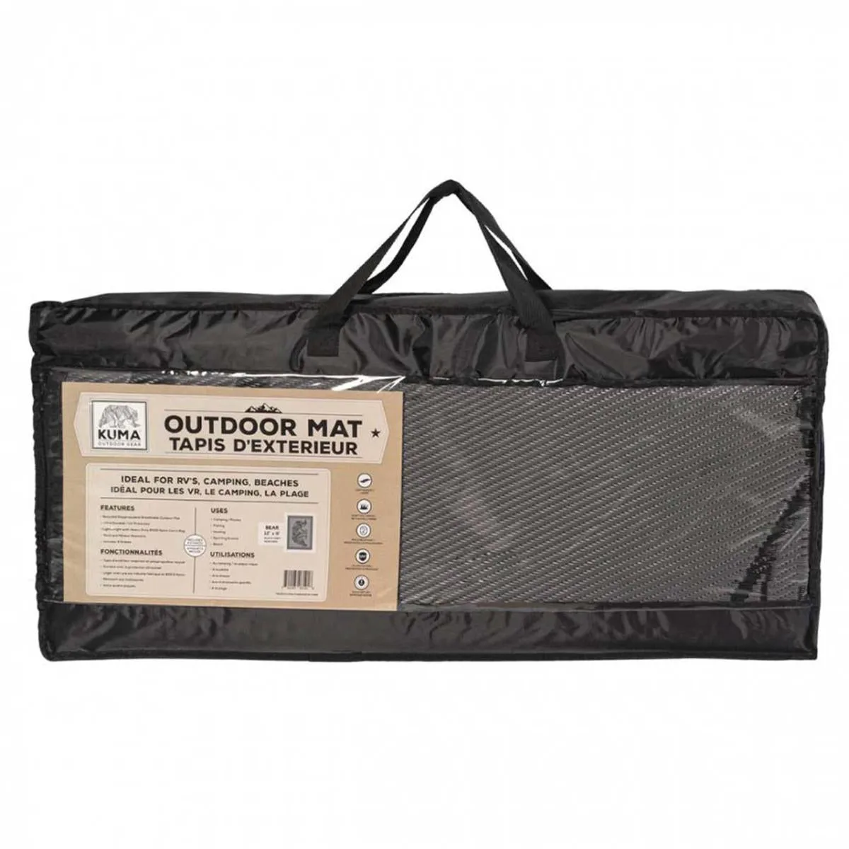 KUMA Outdoor Gear Bear Outdoor Mat - 12' x 9'