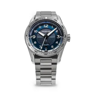 Nodus Sector Pilot Automatic Watch 2023 - Phantom Blue - Stainless Steel Bezel