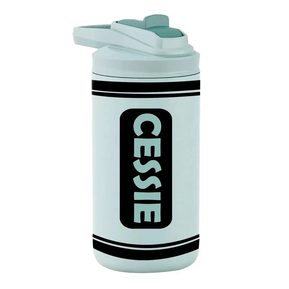 Personalized Kids Color Crayon Water Bottle Tumblers