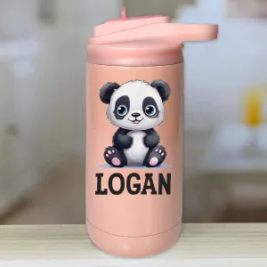 Personalized Kids Water Bottle Tumblers - Baby Animals