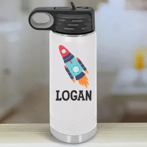 Personalized Kids Water Bottle Tumblers - Outer Space