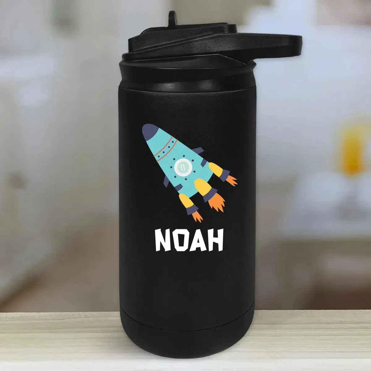 Personalized Kids Water Bottle Tumblers - Outer Space