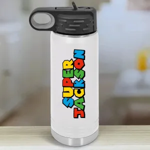 Personalized Water Bottle Tumblers - Super Kids