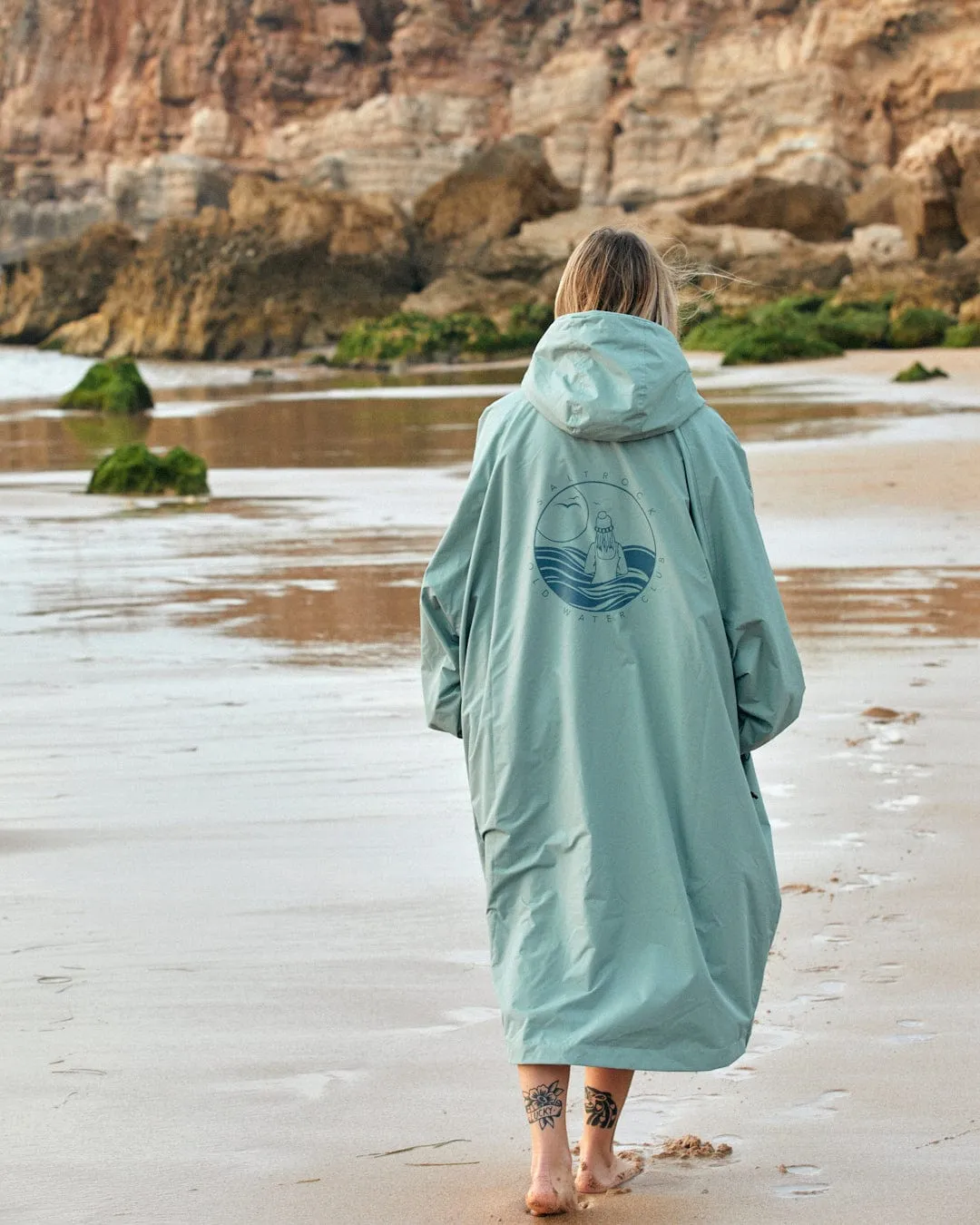 Recycled Changing Robe - Light Green