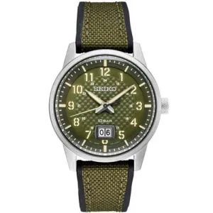 Seiko Neo Conceptual Military Sports Men's Green Watch SUR323P