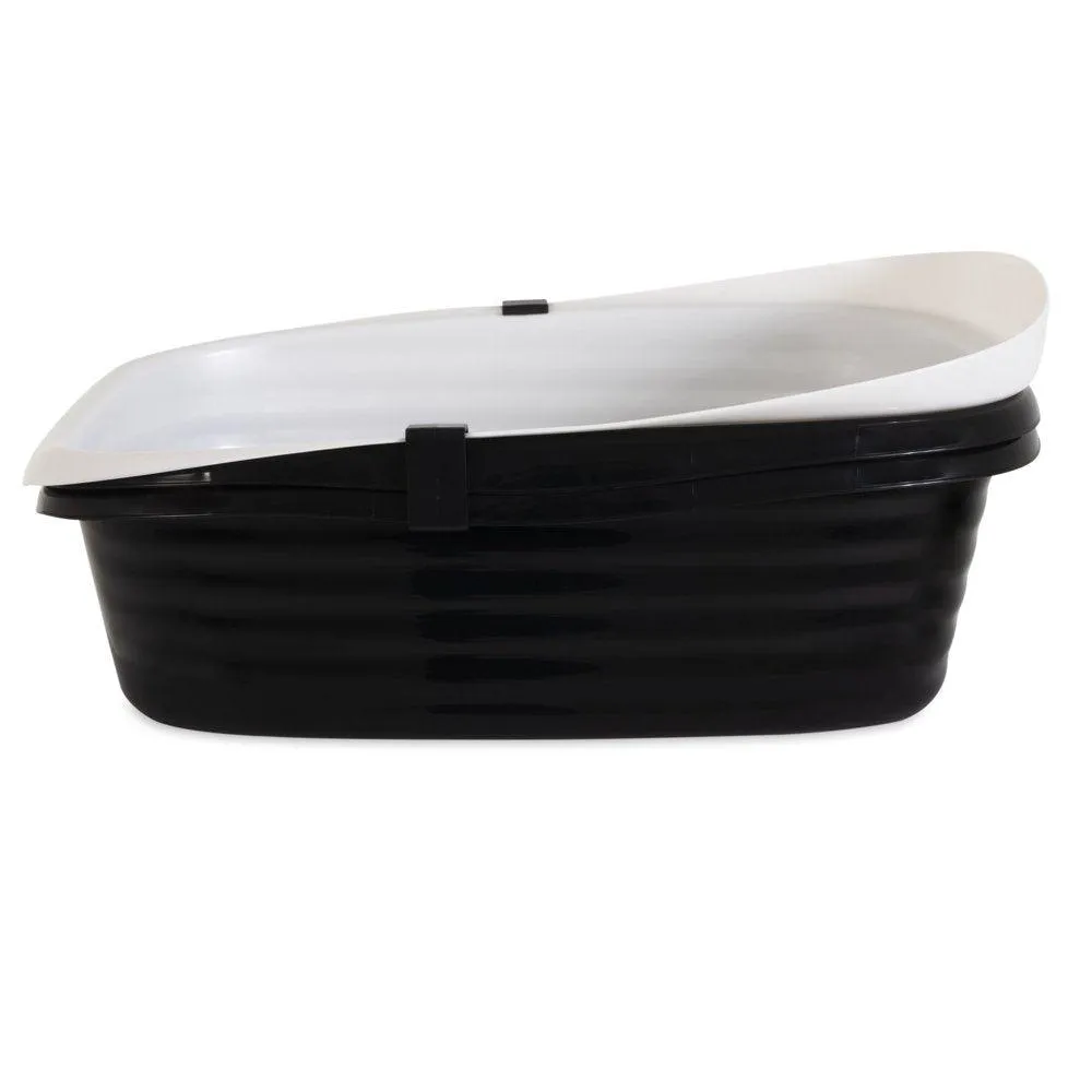 Sifting Cat Litter Box Black