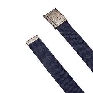 Under Armour Stretch Webbing Golf Belt - Midnight Navy / Khaki Base