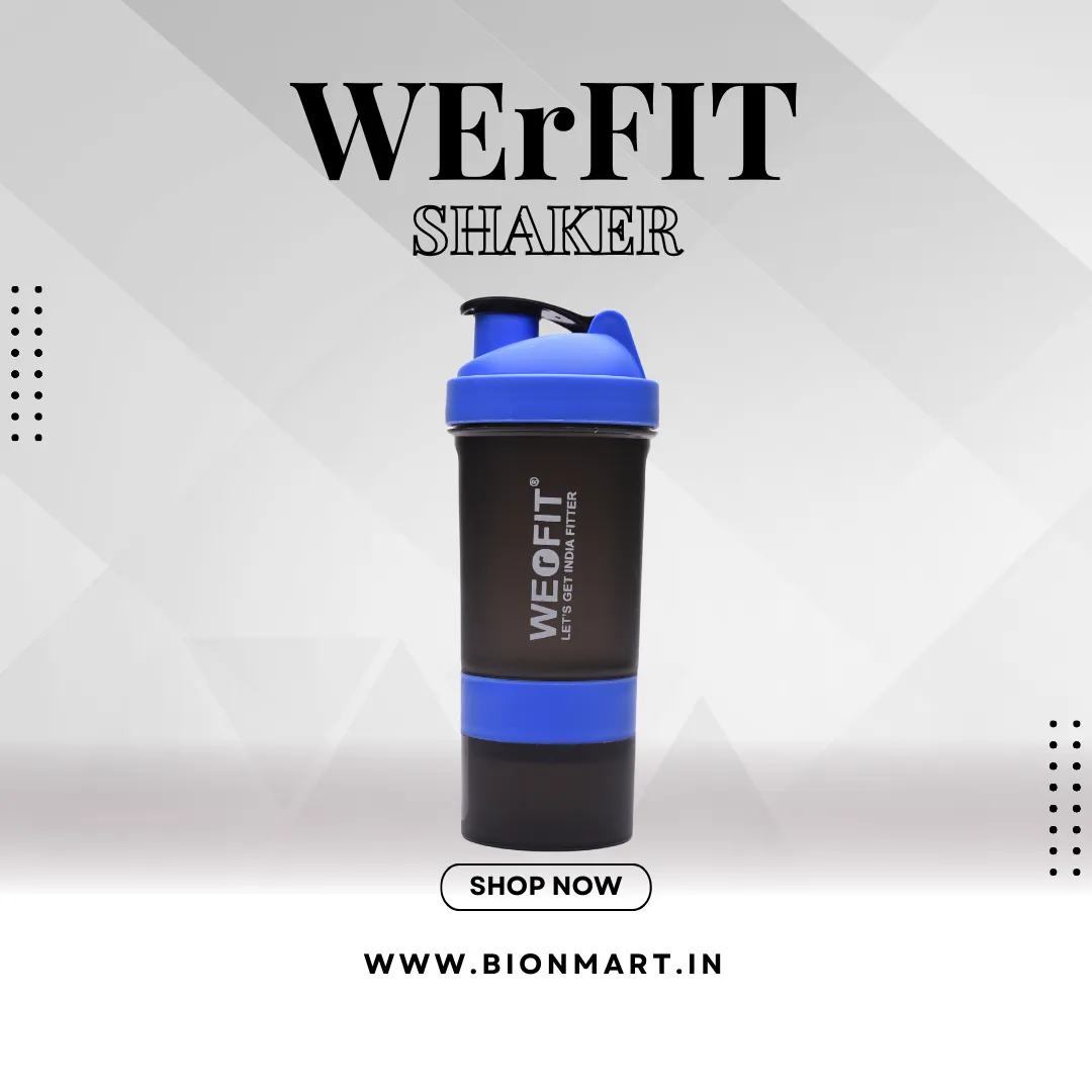 WErFIT Shaker Bottles For Protein Shake Gym Sipper Bottle for Men Women Boys Girls 700 ml Shaker