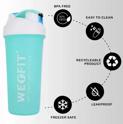 WErFIT Shaker Bottles For Protein Shake Gym Sipper Bottle for Men Women Boys Girls 700 ml Shaker